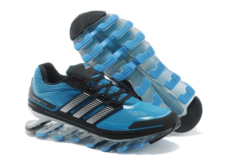 Adidas originals springblade drive men's shoes -Lake blue/silver/black